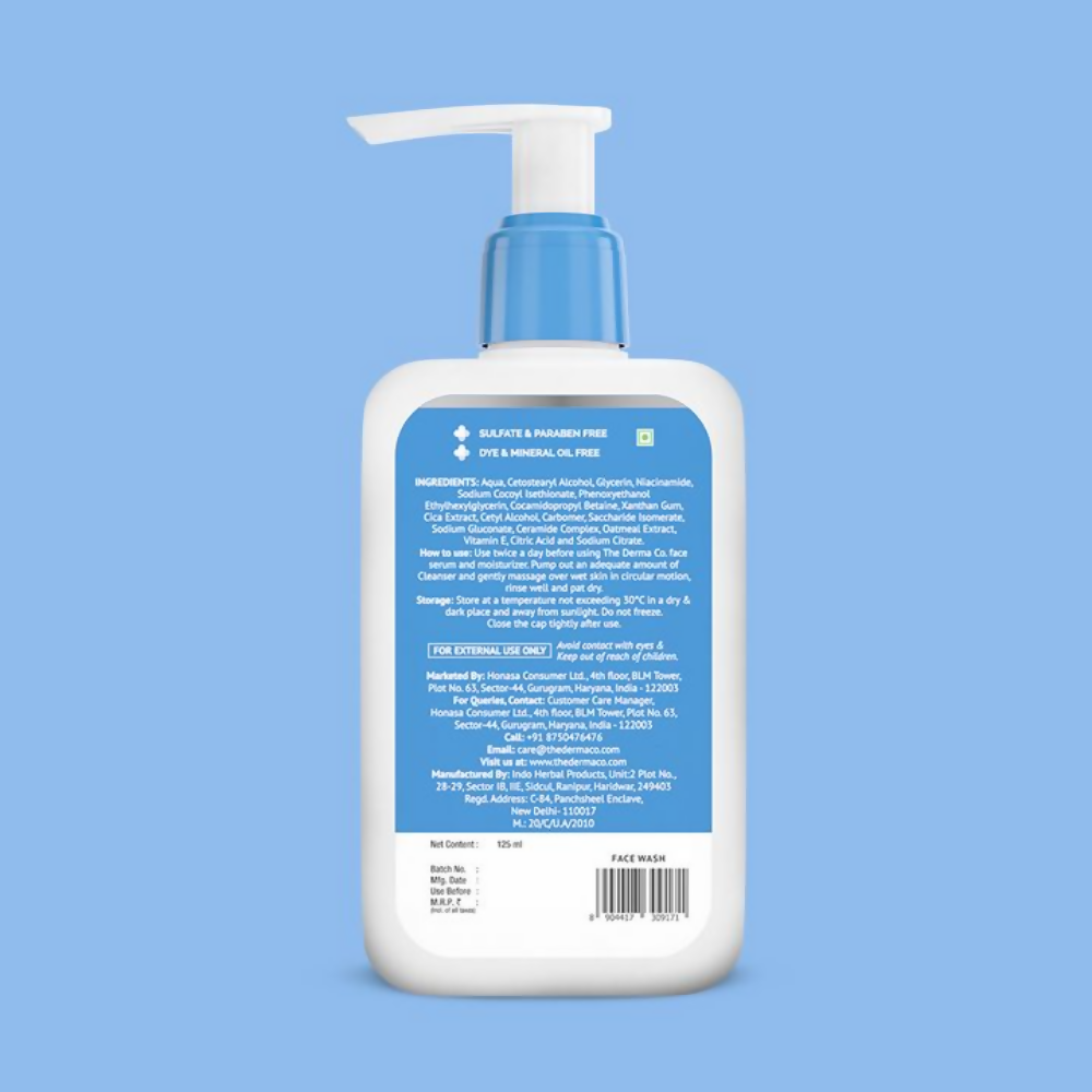The Derma Co 2% Niacinamide Gentle Skin Cleanser for Sensitive, Dry &amp; Normal Skin