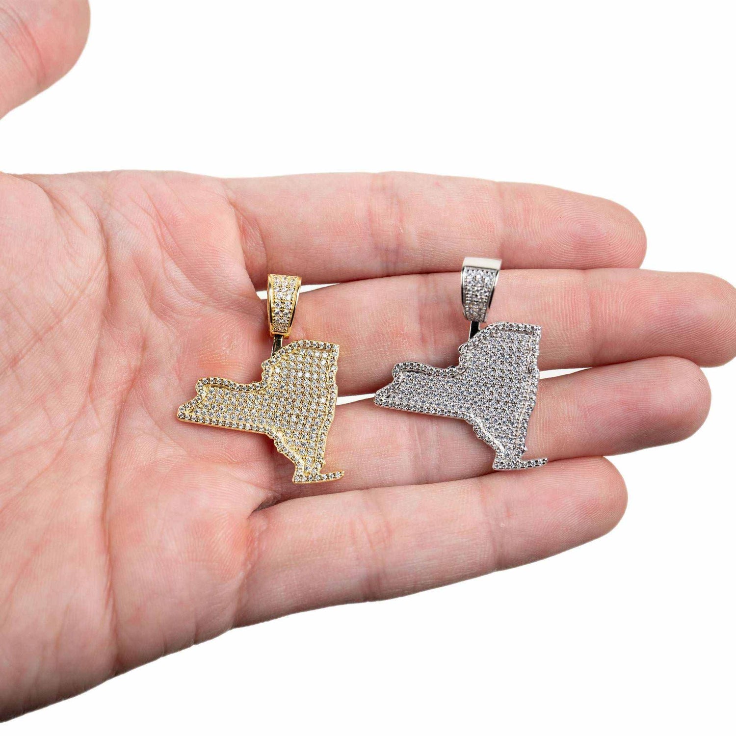 New York Pendant 925 Sterling Silver