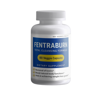 FENTRABURN: Metabolic Cleanse Support | 60 Capsules – Psyllium Husk, Probiotics & Botanical Blend for Appetite Management