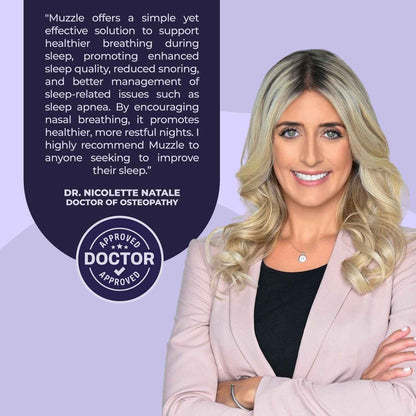 Muzzle® Mouth Tape For Youth (Medium Hold)