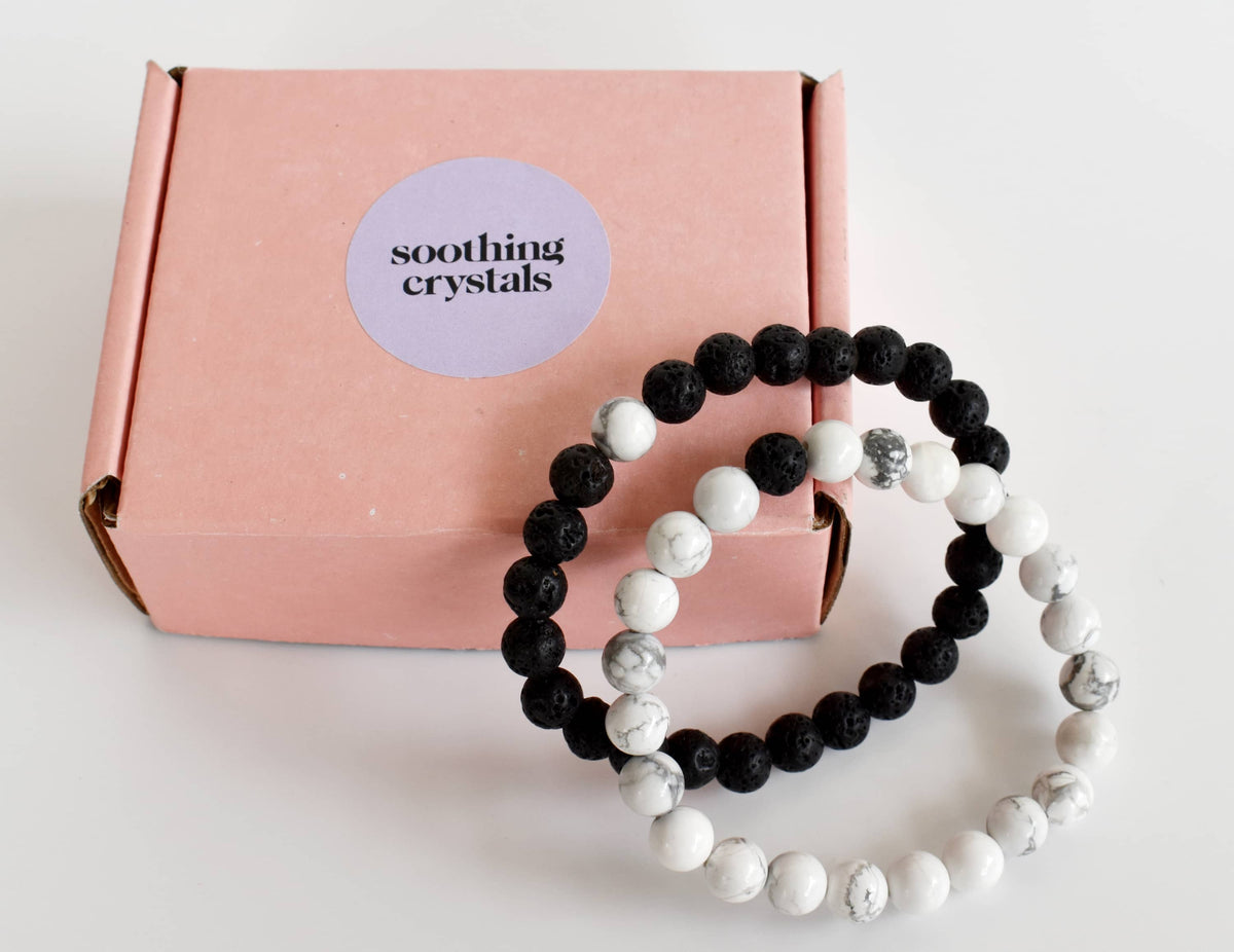 Lava Howlte Couple Bracelets, Anniversary Gift (Expansion and Inspiration )  DestGlow