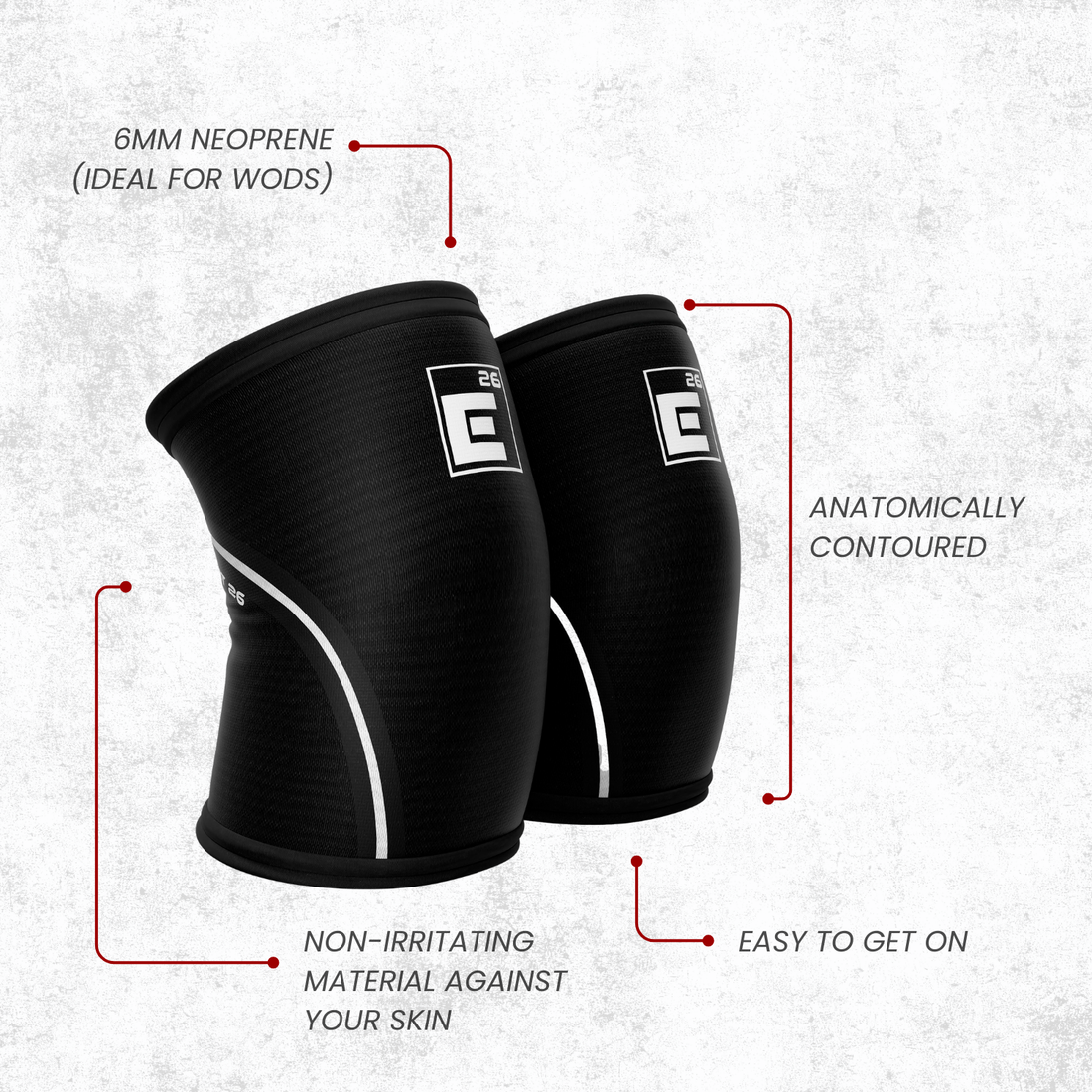 6mm Knee Sleeves