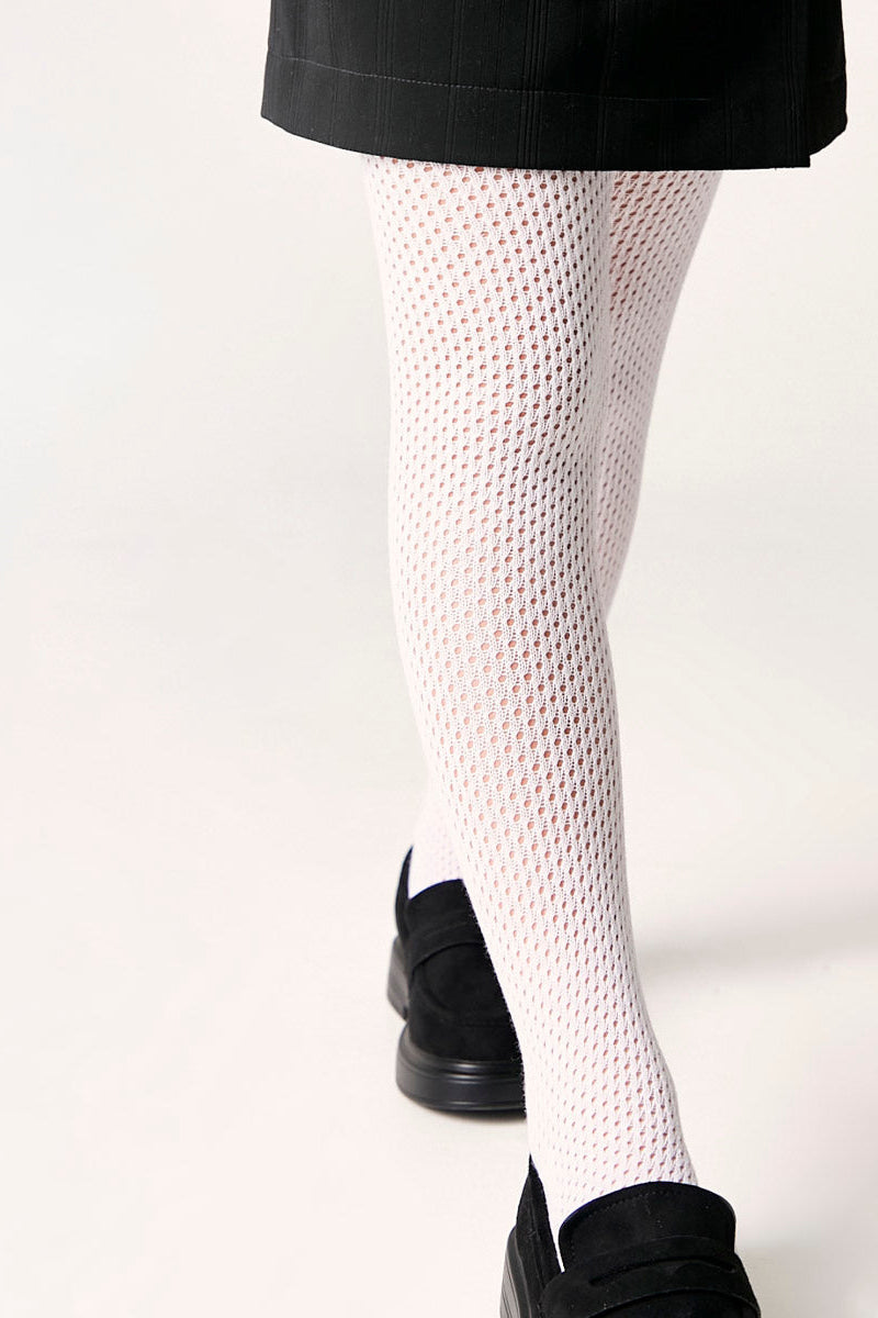 Conte-Kids Cotton Tights Miss 616 - Mesh Pattern by TheRanok.com