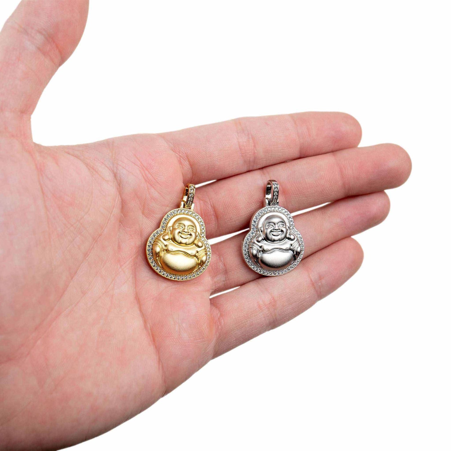 Buddha Pendant 925 Sterling Silver