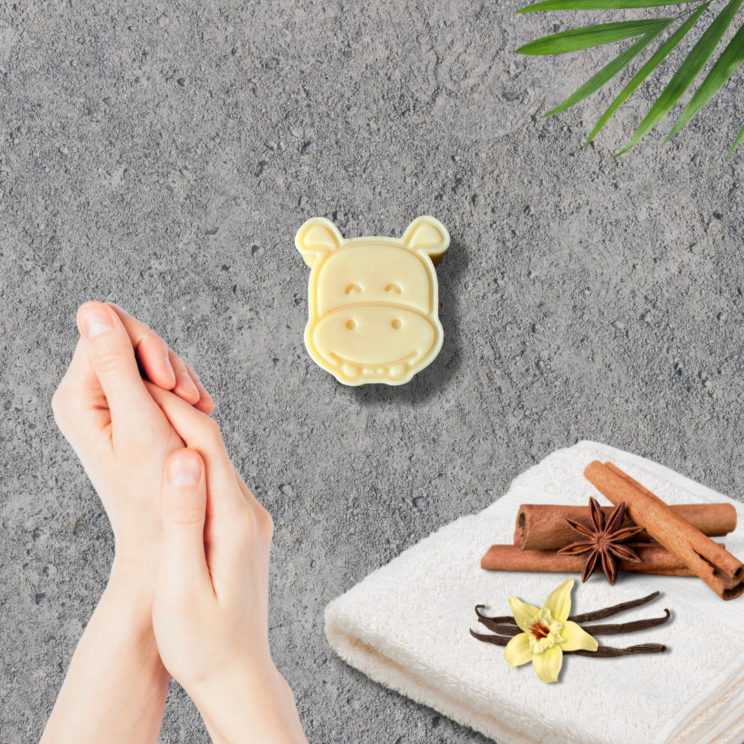 Hippo Head Shaped Lotion Bar by Hippotanicals