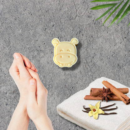 Hippo Head Shaped Lotion Bar by Hippotanicals