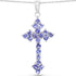 2.00 Carat Genuine Tanzanite .925 Sterling Silver Pendant by Bids.com