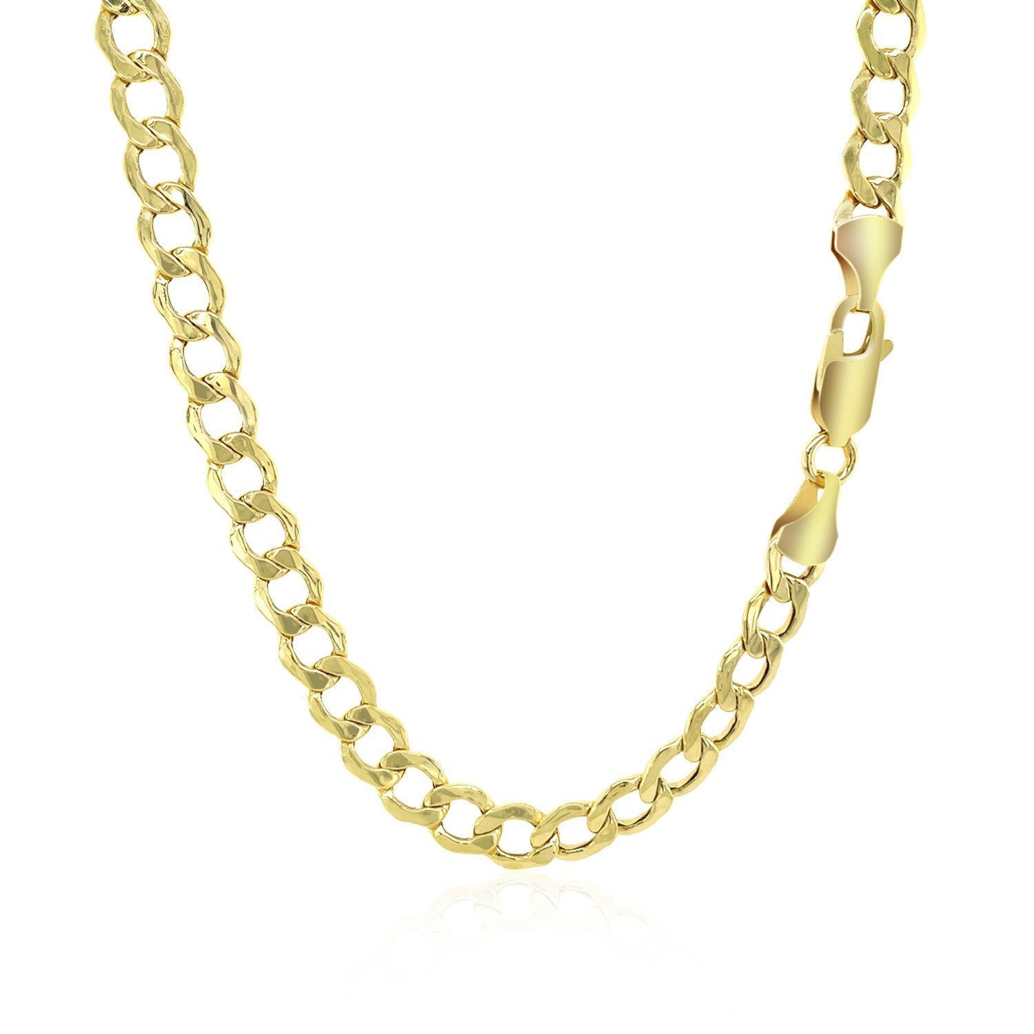 5.3mm 10k Yellow Gold Curb Chain by Bids.com