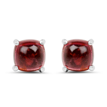 2.60 Carat Genuine Pink Topaz .925 Sterling Silver Earrings by Bids.com