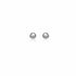 14k White Gold Classic Round Stud Earrings (5.0 mm) by Bids.com
