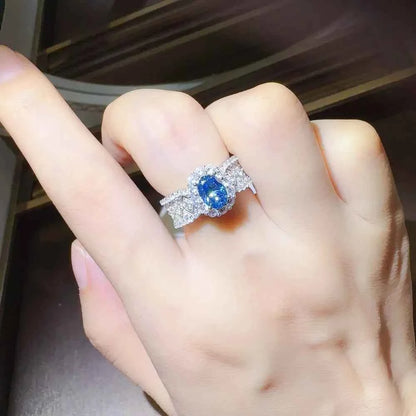 1 Carat Sparkala™ Zircon 925 Sterling Silver Ring