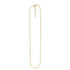 Endless Adjustable Box Chain in 14k Yellow Gold (0.95 mm)  DestGlow