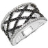 0.92 Carat Genuine Black Diamond & White Diamond .925 Sterling Silver Ring by Bids.com