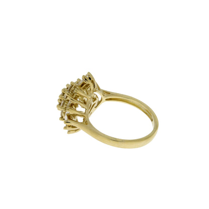 Genuine 1.00ct Diamond Ring 10KT Yellow Gold by Bids.com