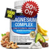 Magnesium Complex Supplement 8 Elemental 1000mg - Magnesium Glycinate, Citrate, Malate, Taurate, Chelated for Easy Absorption for Bones, Muscle, Recovery, Energy, Vegan Non-GMO 90 Capsules  DestGlow
