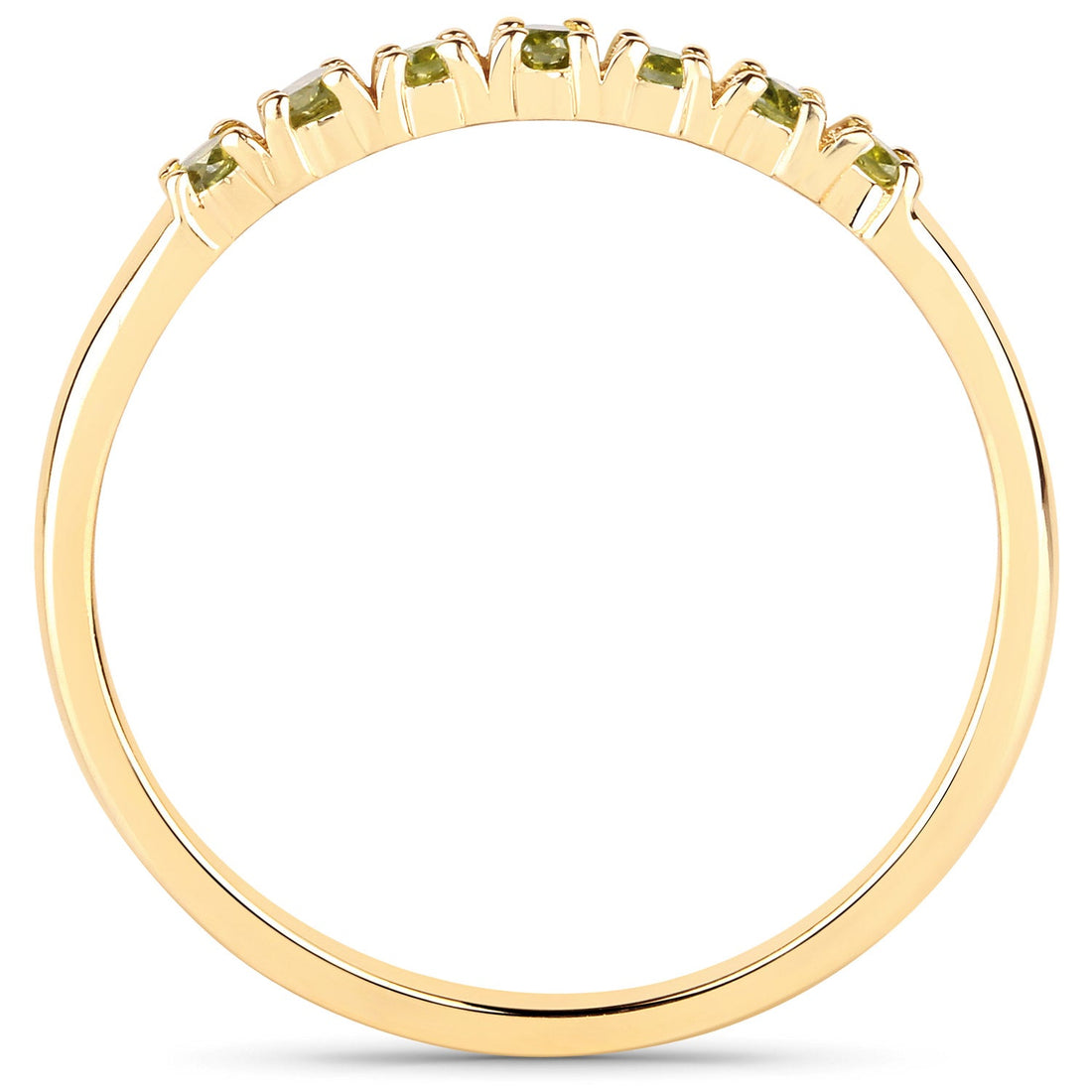 0.22 Carat Genuine Dark Yellow Diamond 14K Yellow Gold Ring (I1-I2) by Bids.com
