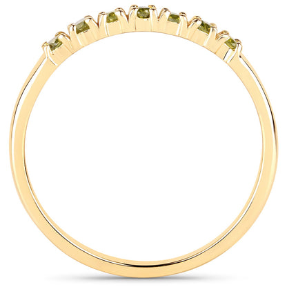 0.22 Carat Genuine Dark Yellow Diamond 14K Yellow Gold Ring (I1-I2) by Bids.com