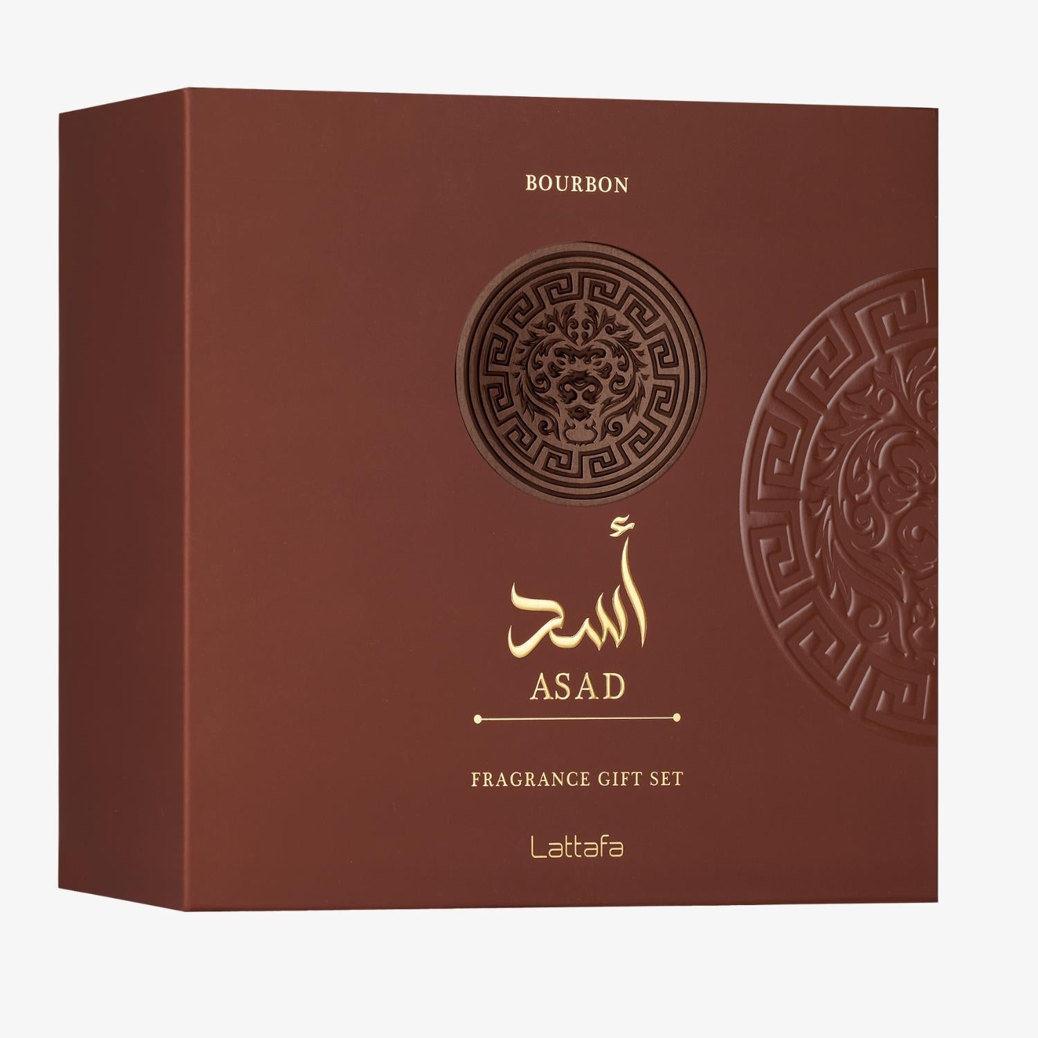 Asad Bourbon 3 pcs Giftset by Lattafa USA