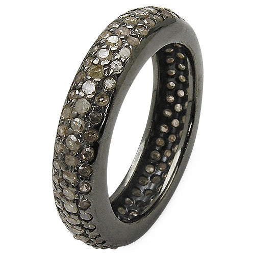 1.13 Carat Genuine TLB Diamond .925 Sterling Silver Ring by Bids.com