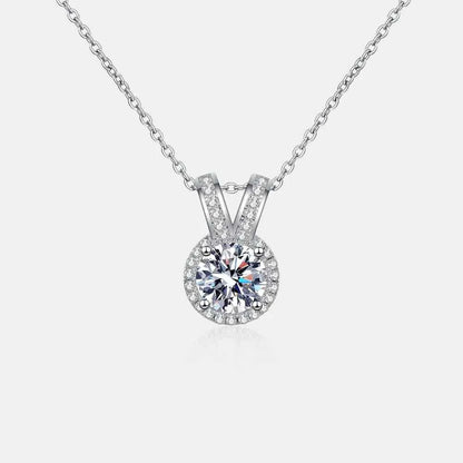1 Carat Sparkala™ Rabbit Ears Shape Pendant Necklace