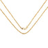 14K Yellow Gold 18inch 1.5mm Lite Rope Chain with Lobster Clasp by Bids.com