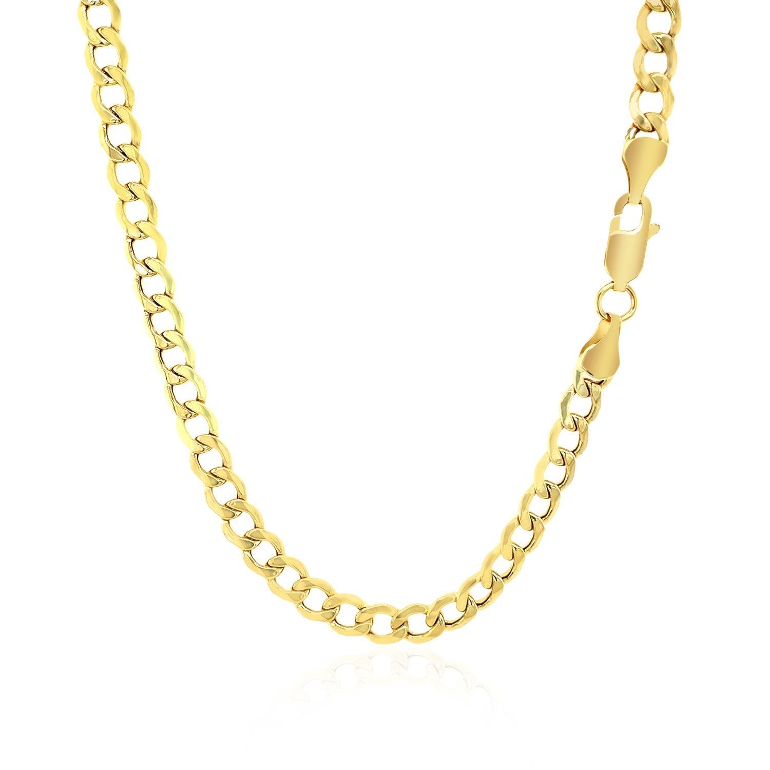 4.4mm 10k Yellow Gold Curb Chain by Bids.com