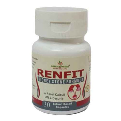 Deep Ayurveda Renfit 500mg Veg Capsules