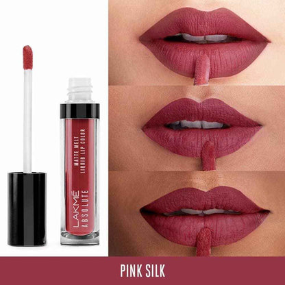 Lakme Absolute Matte Melt Liquid Lip Color - Pink Silk