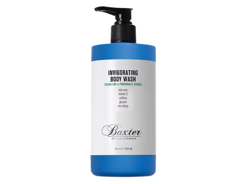 Baxter of California Invigorating Body Wash, Italian Lime &amp; Pomegranate Essence - DestGlow
