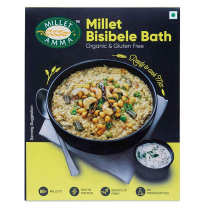 Millet Amma Organic Millet Bisibele Bath Mix