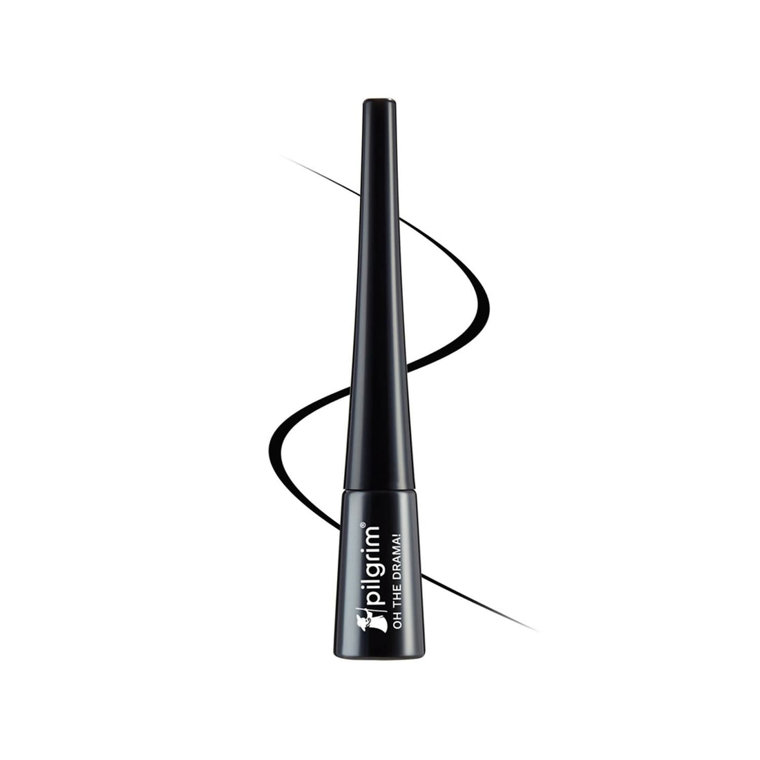 Pilgrim Metallic Eyeliner Black Scandal, Long Lasting &amp; Smudge Proof Enriched With Argan Oil
