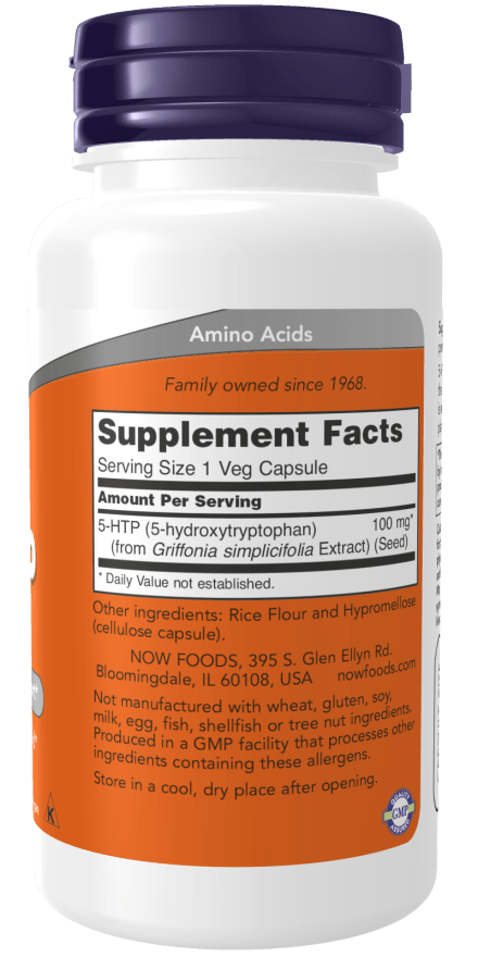 5-HTP 100mg by Country Life Natural Foods
