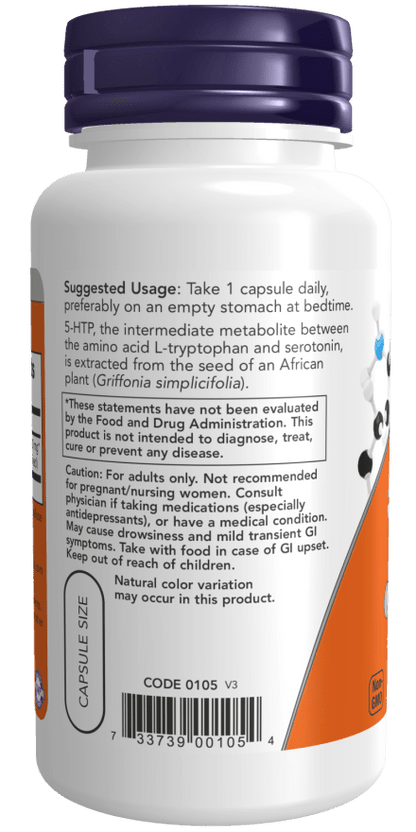 5-HTP 100mg by Country Life Natural Foods