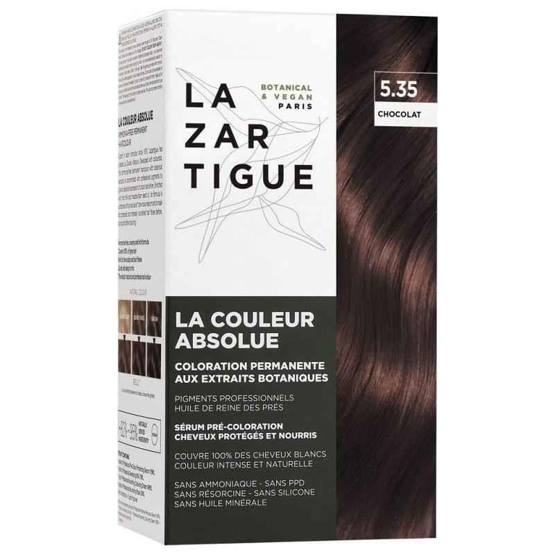 Lazartigue La Couleur Absolue Permanent Hair Color Kit 5.35 Chocolate