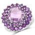 8.02 Carat Genuine Amethyst .925 Sterling Silver Ring by Bids.com