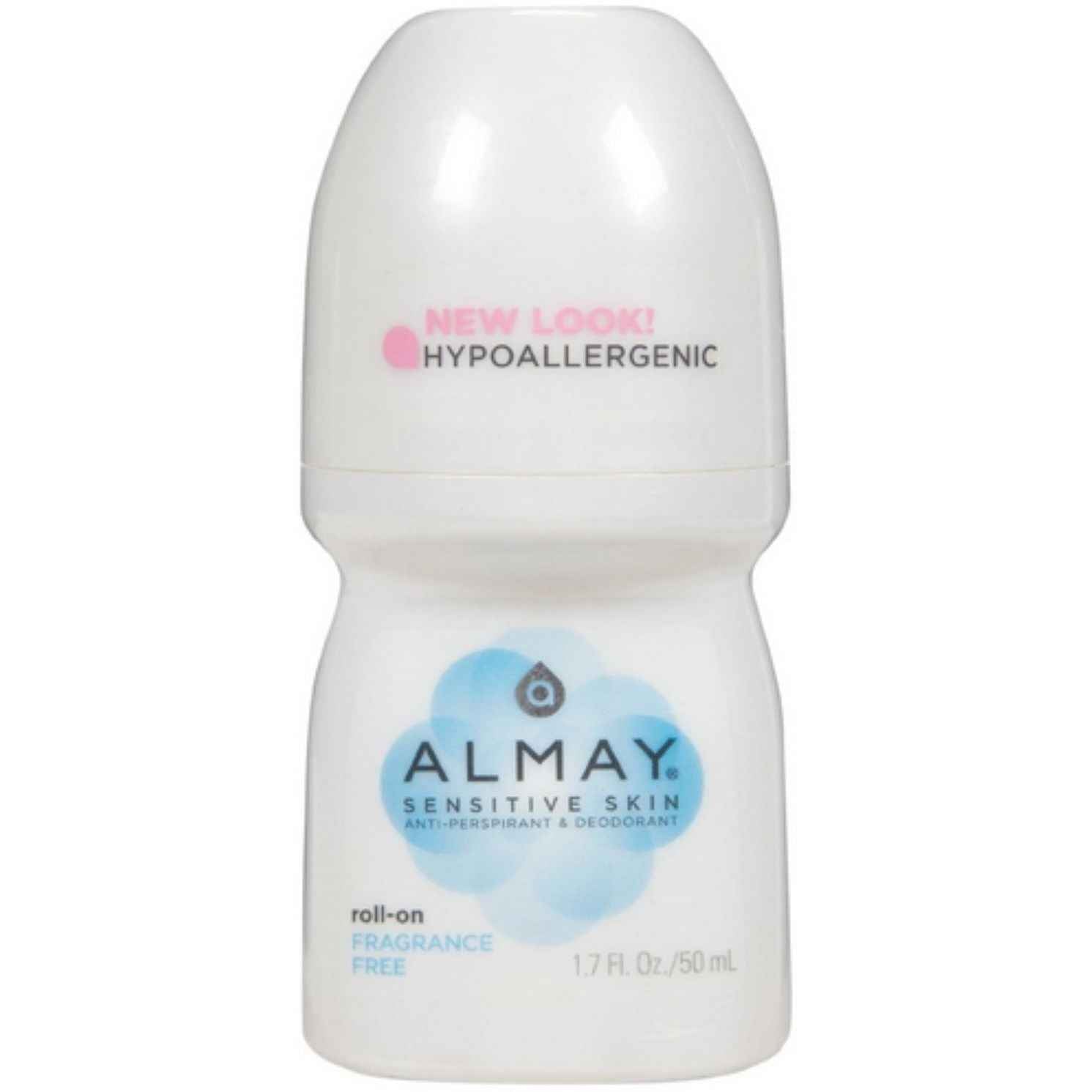 Almay® Anti-Perspirant &amp; Deodorant – Sensitive Skin Roll-On (1.7 fl oz)