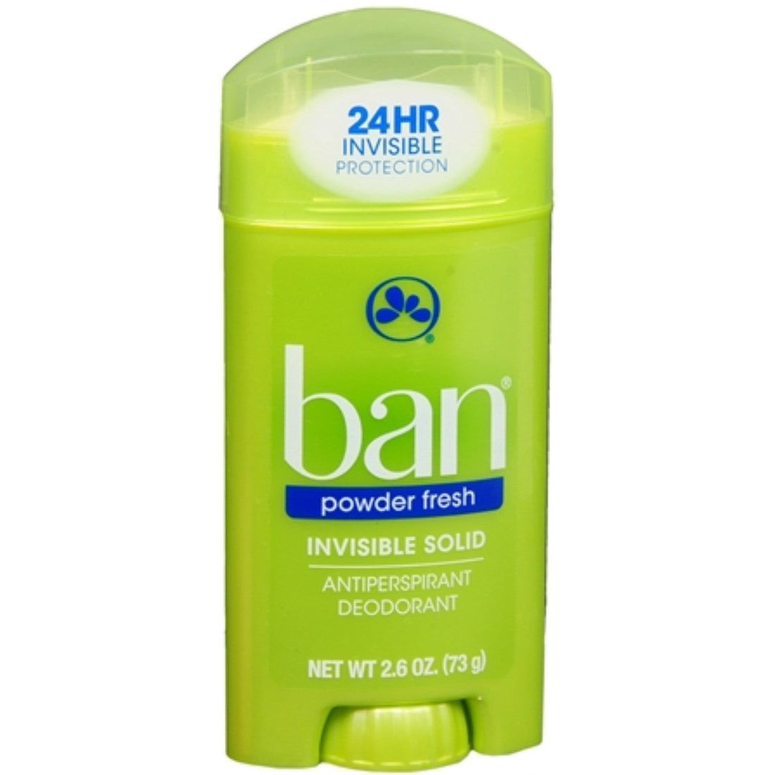 Ban Powder Fresh Invisible Solid Antiperspirant Deodorant, 2.6 Oz 