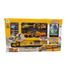 Heavy Duty Construction Transport Truck Playset with Vehicles by Farmacias Savia