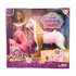 Fairytale Princess Anlily Doll & Royal Horse Playset (Pink Dress) by Farmacias Savia