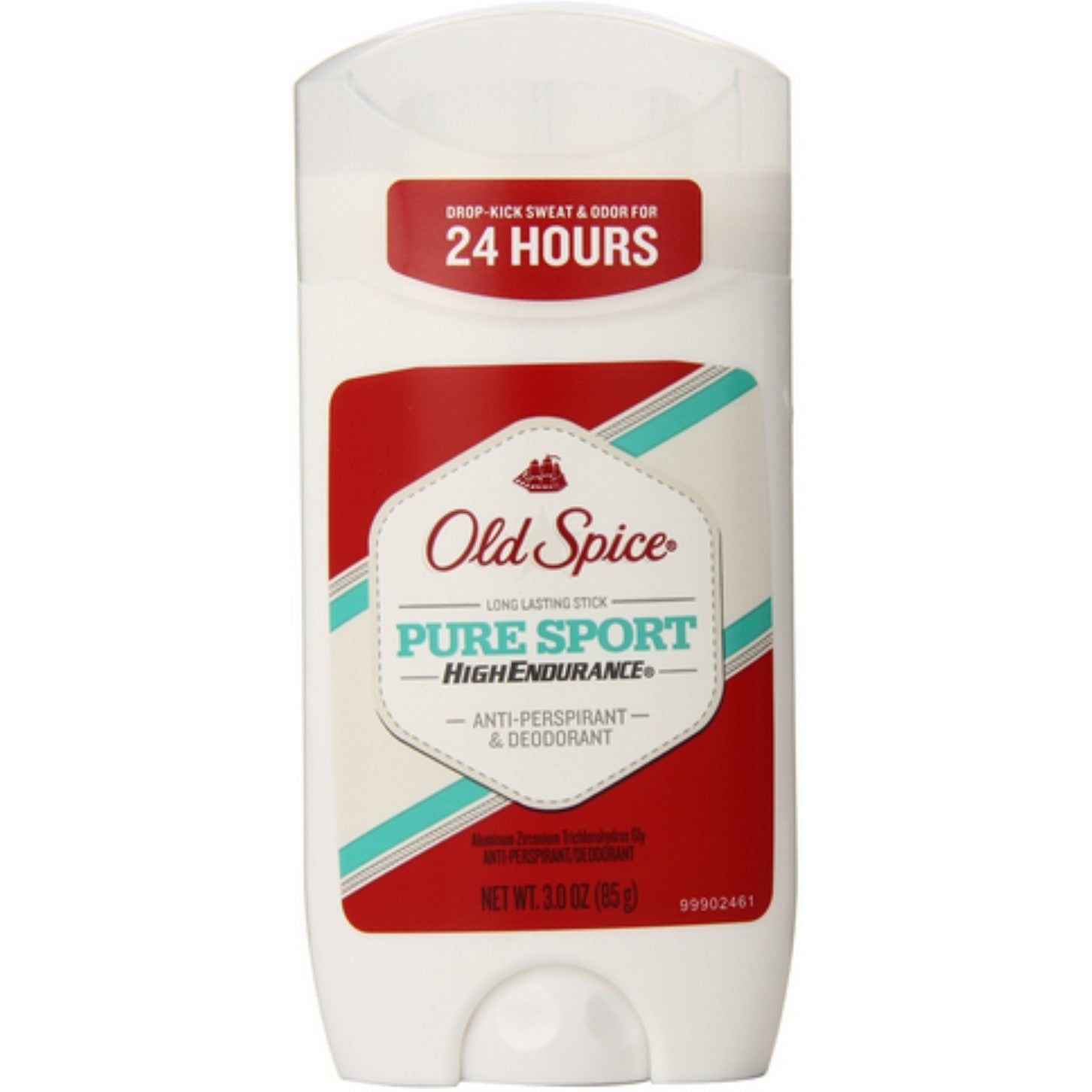 Old Spice High Endurance Invisible Solid Antiperspirant Deodorant For Men Pure Sport Scent 3.0 Oz by Pasteur Pharmacy