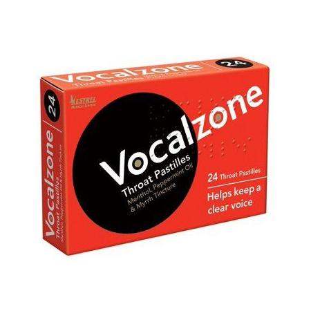 Vocalzone Throat 24 Pastilles by Pasteur Pharmacy