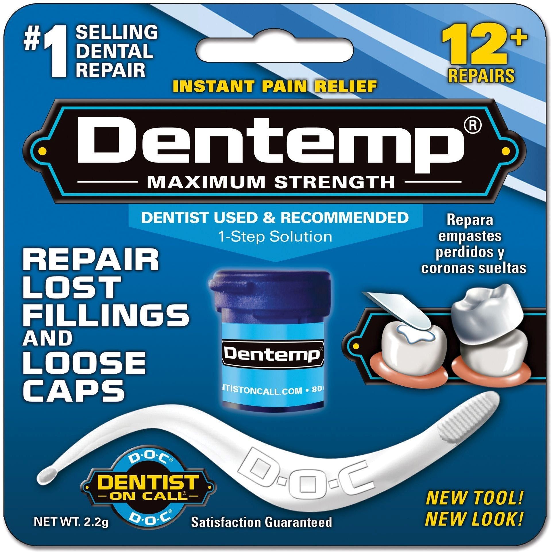 Dentemp Maximum Strength Dental Repair 2.2 G by Pasteur Pharmacy