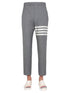 Thom Browne Men Classic Pants With Martingale by Luosophy