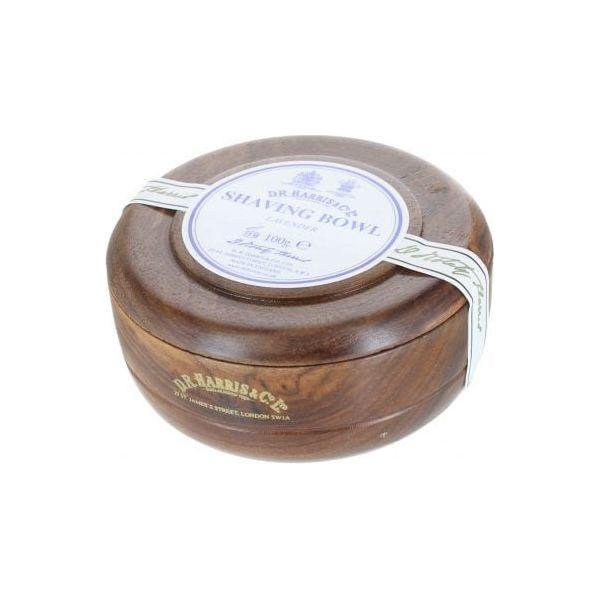 D. R. Harris &amp; Co Lavender Mahogany Shaving Bowl 100g by Pasteur Pharmacy