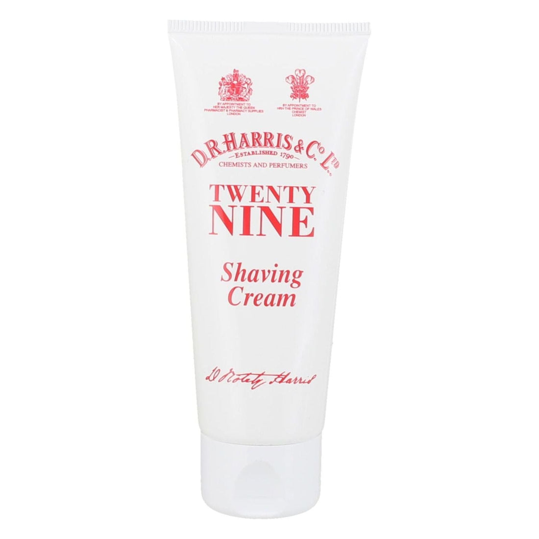 D. R. Harris &amp; Co Twenty Nine Shaving cream Tube 75g by Pasteur Pharmacy
