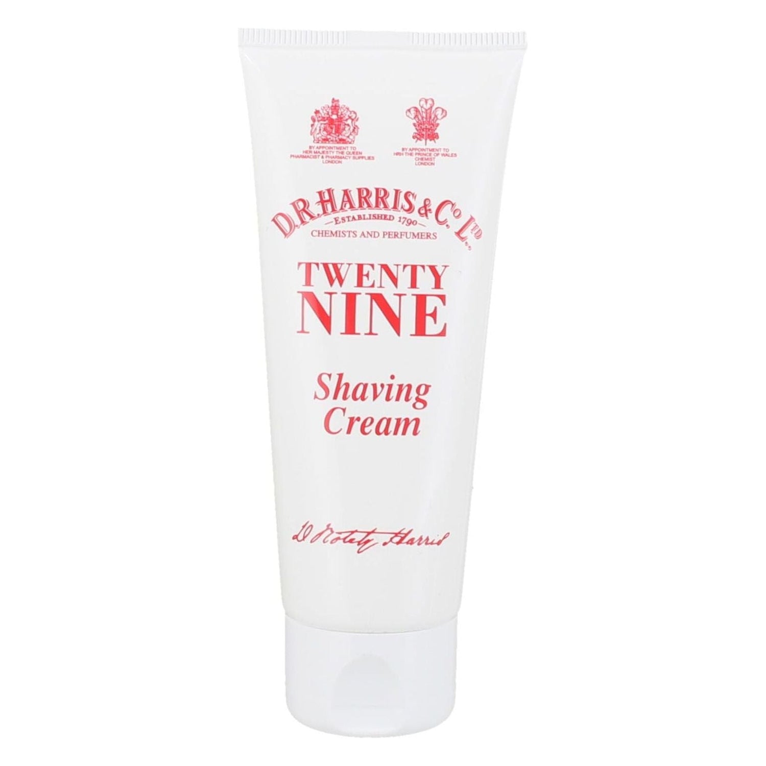 D. R. Harris &amp; Co Twenty Nine Shaving cream Tube 75g by Pasteur Pharmacy