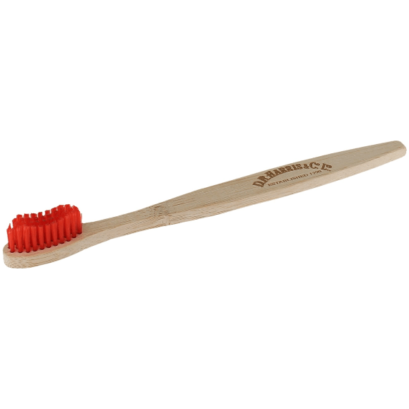 D.R Harris Toothbrush Red Bristles Medium by Pasteur Pharmacy