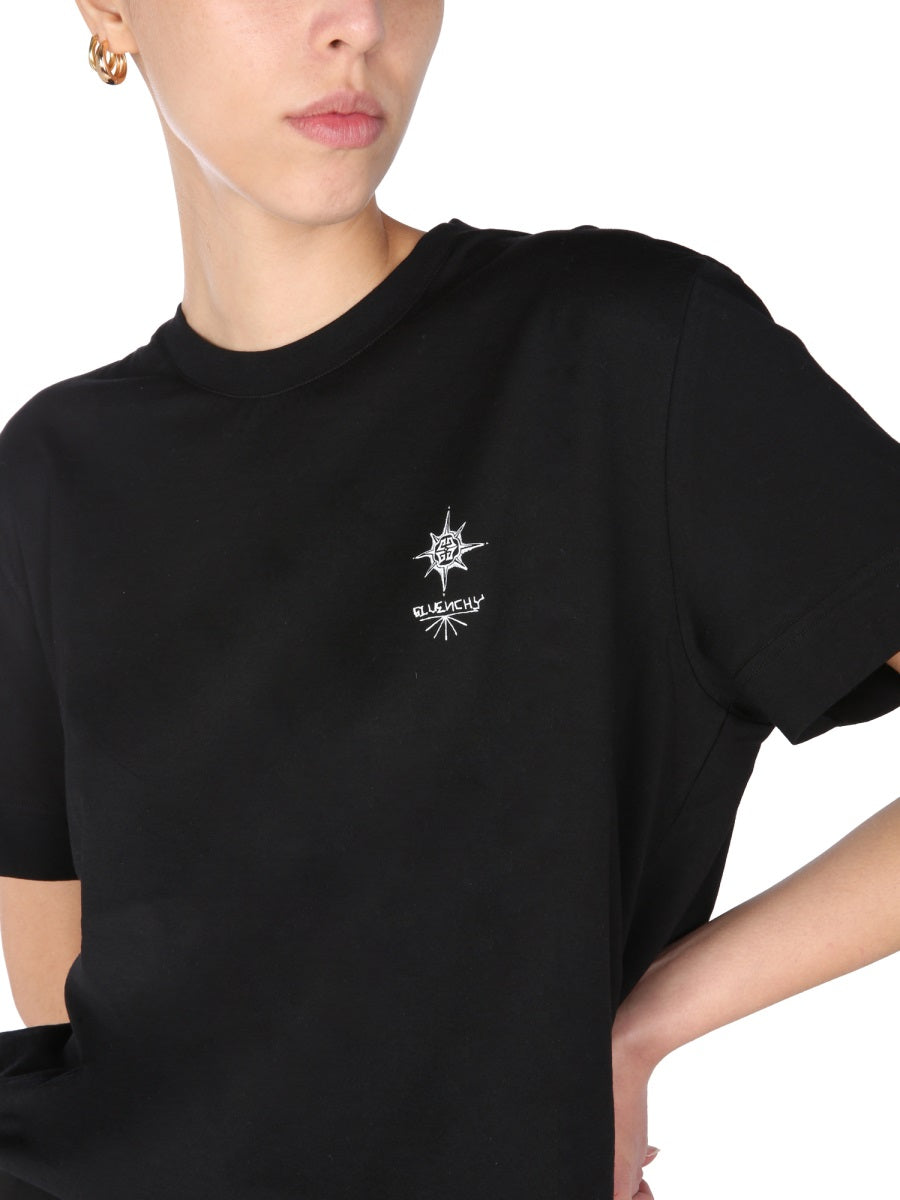 Givenchy Women Crew Neck T-Shirt by Luosophy