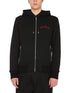 Alexander Mcqueen Men Hooded Sweatshirt With Zip by Luosophy