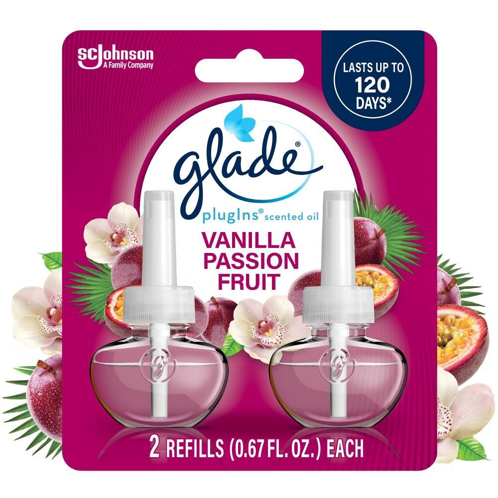 Glade Scented Oil Refills, Vanilla Passion Fruit 